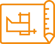 Visual symbol of business transparency and open communication