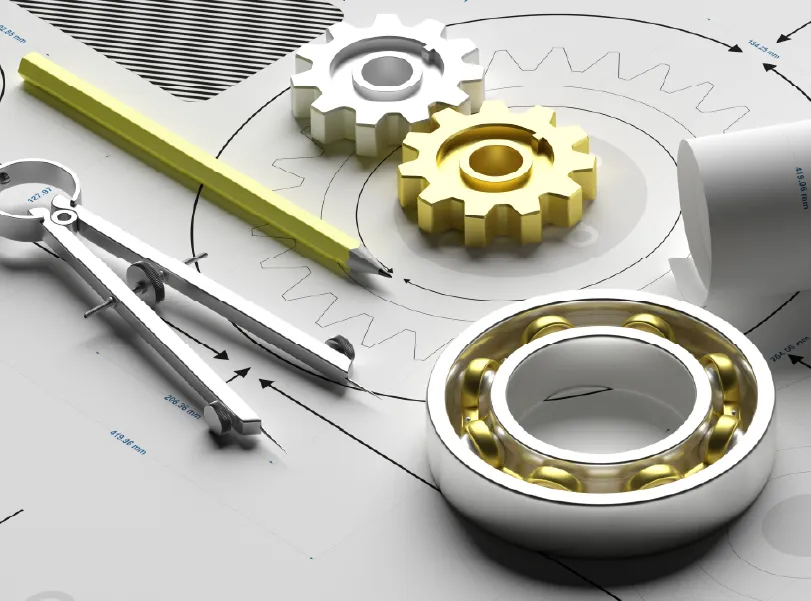 Modern industrial design featuring raw materials and minimalist aesthetics